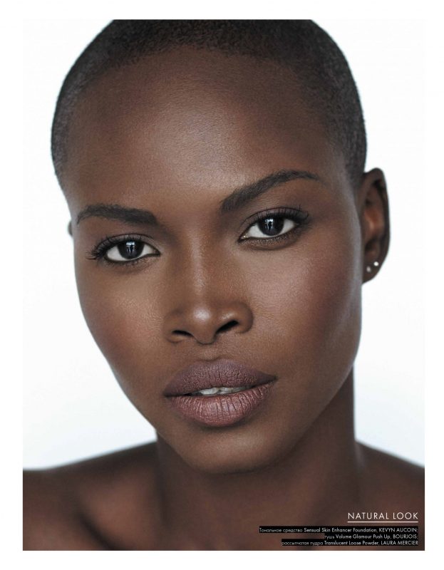 Nargis Magazine - Shades of chocolate | Tania Cozma makeup